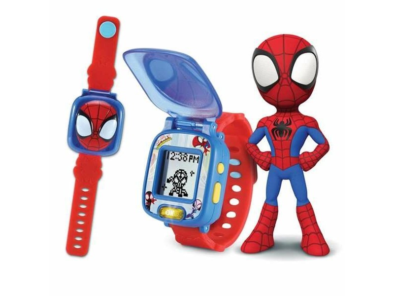 Бебешки часовник Spidey 22,5 x 4,8 x 3 cm Мултифункционалност