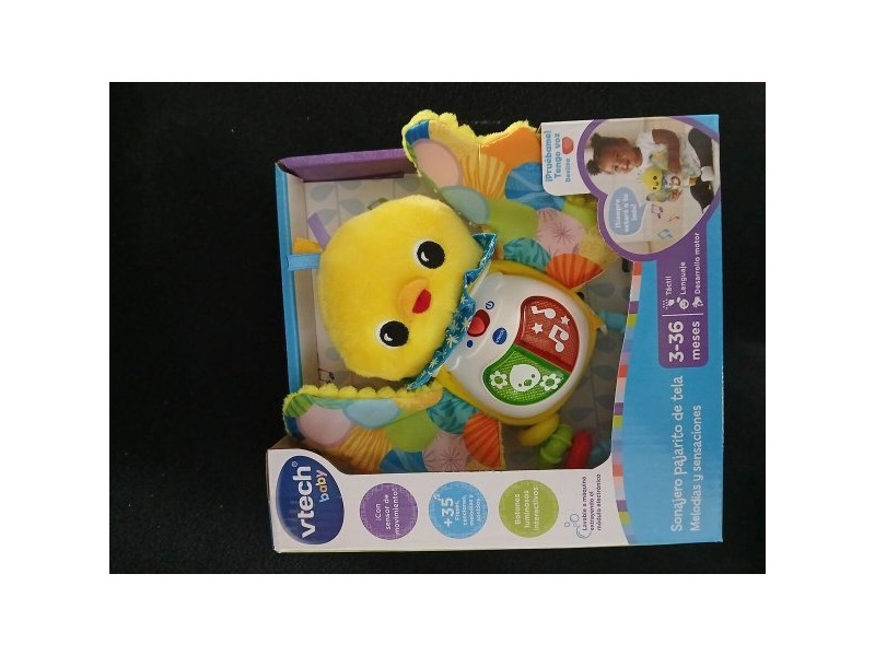 Музикална Дрънкалка Vtech Baby Музика Интерактивен Малка патица Светлини 20 x 21 x 6 cm