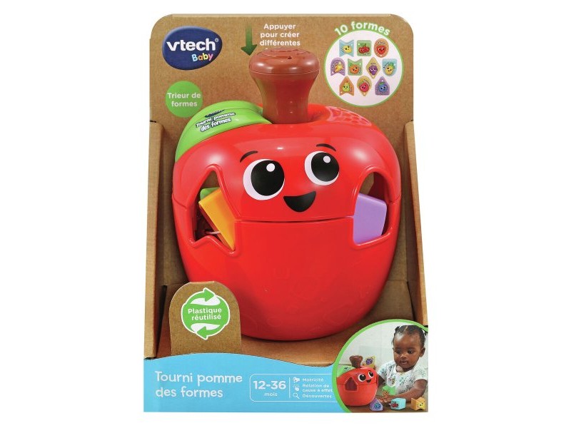 Интерактивна Играчка за Бебе Vtech Baby Tourni Pomme Des Formes