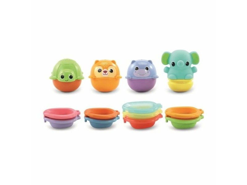 Образователна игра Vtech Baby Cofret de Bain empilo rigo l´eu (FR)