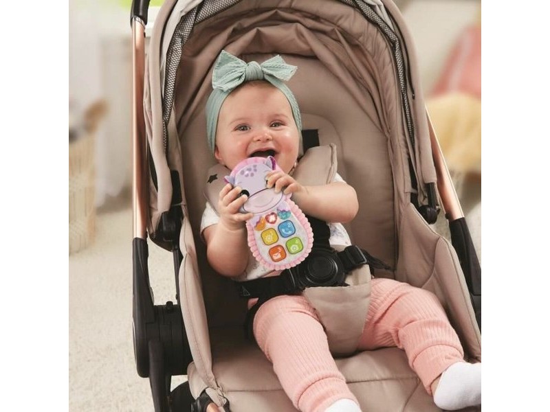 Образователна игра Vtech Baby Allô Bébé Todoux (FR) Розов