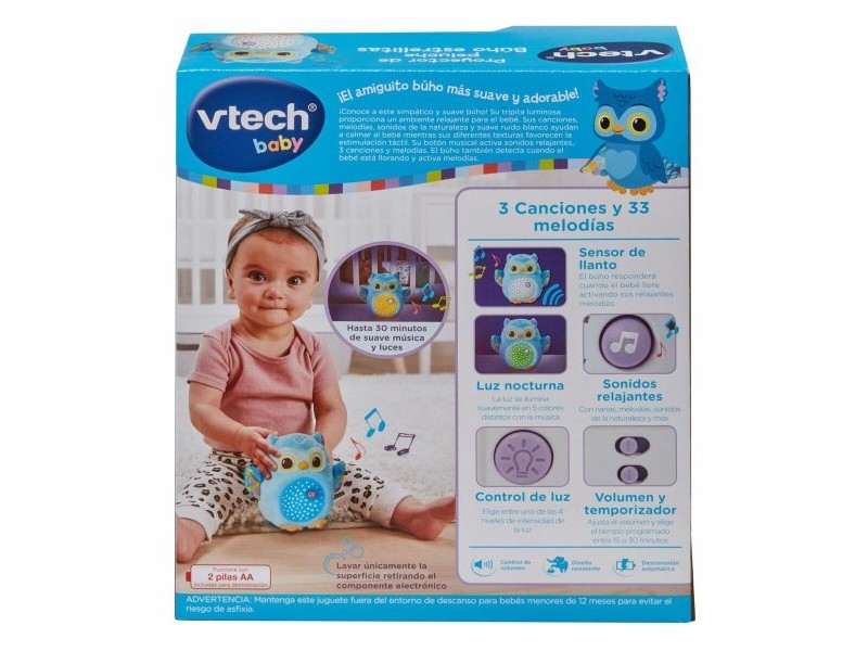 Мобилен Прожектор Vtech 18,8 x 10 x 21,6 cm Бухал