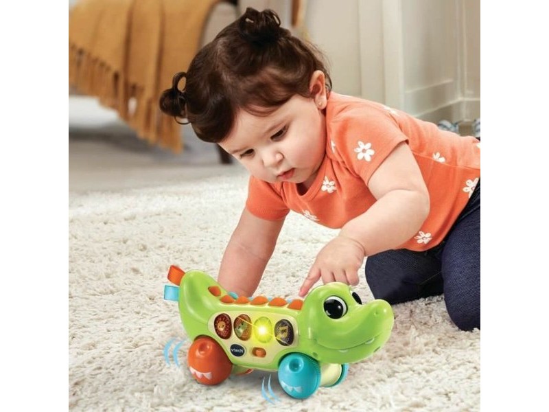 Образователна игра Vtech Baby Rouli Croco rigolo (FR)