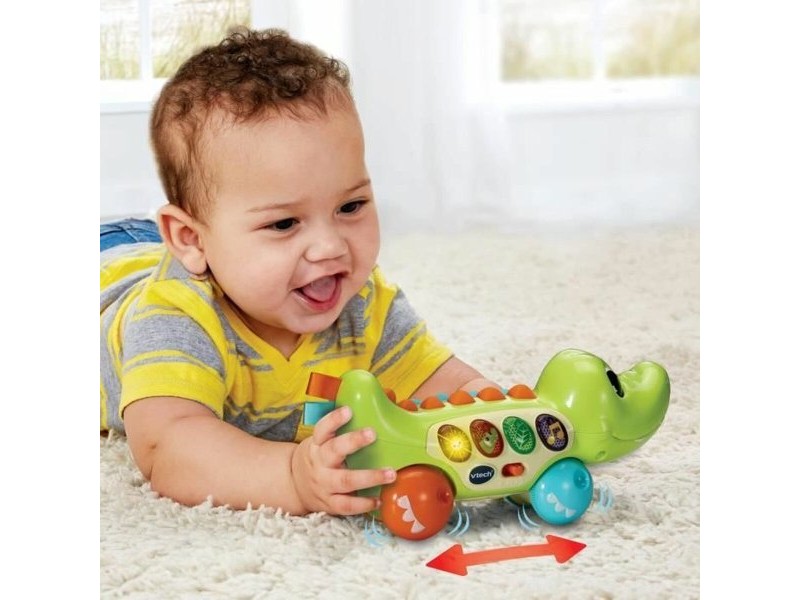 Образователна игра Vtech Baby Rouli Croco rigolo (FR)