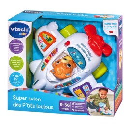 Образователна игра Vtech Baby Super avion des P´tits Loulous (FR)