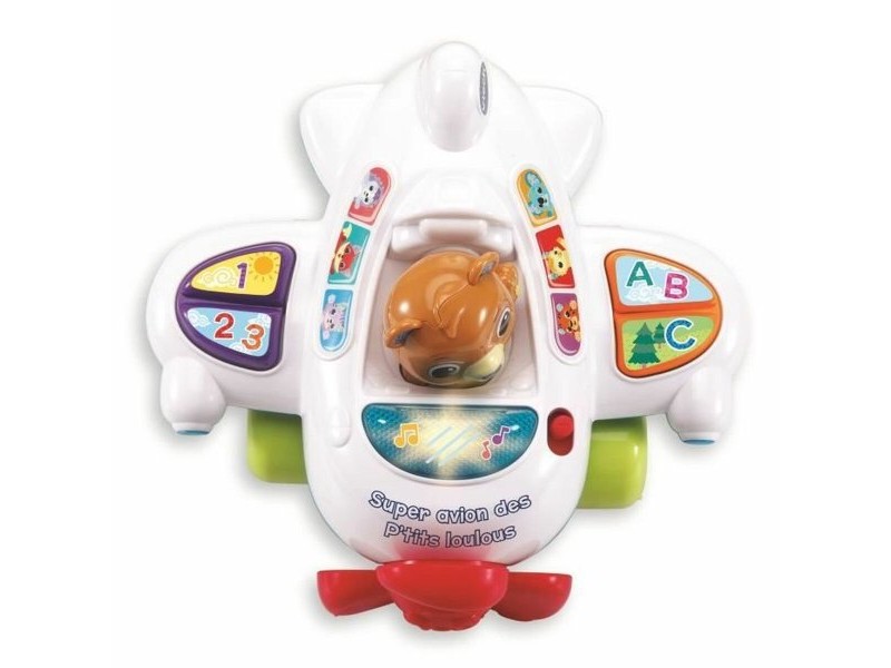 Образователна игра Vtech Baby Super avion des P´tits Loulous (FR)