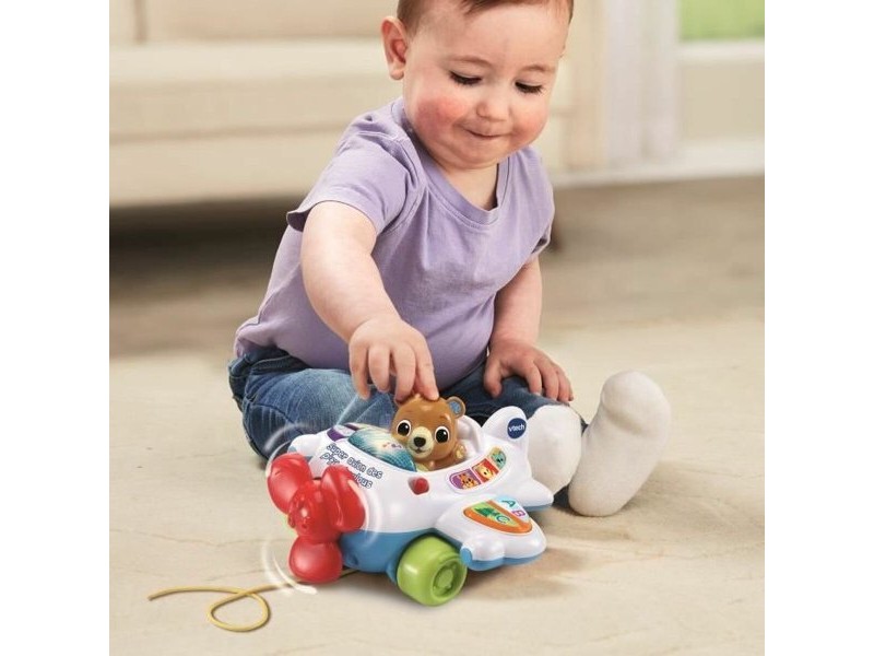 Образователна игра Vtech Baby Super avion des P´tits Loulous (FR)