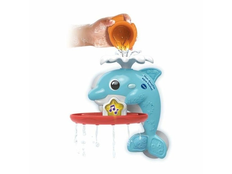Образователна игра Vtech Baby Coffret de Bain empilo rigo l´eu (FR)