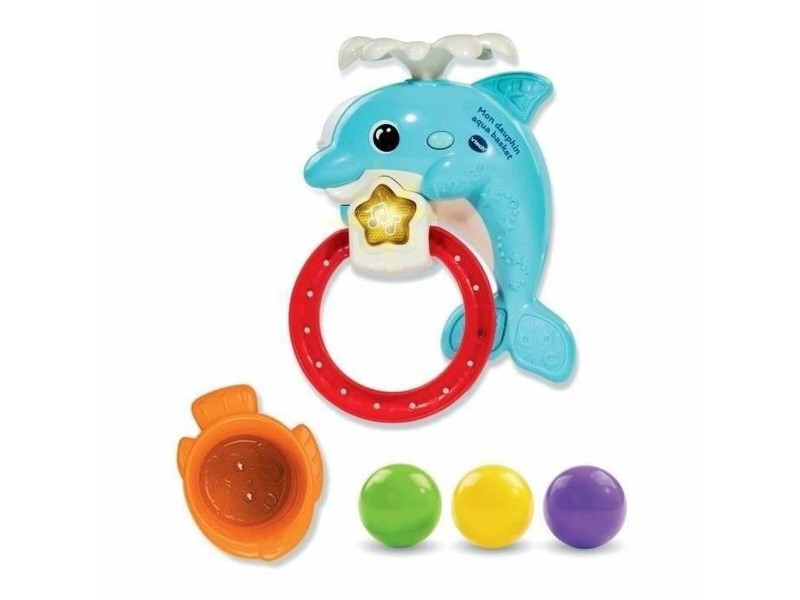 Образователна игра Vtech Baby Coffret de Bain empilo rigo l´eu (FR)
