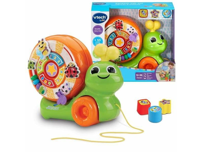 Играчка за дърпане Vtech Caracol