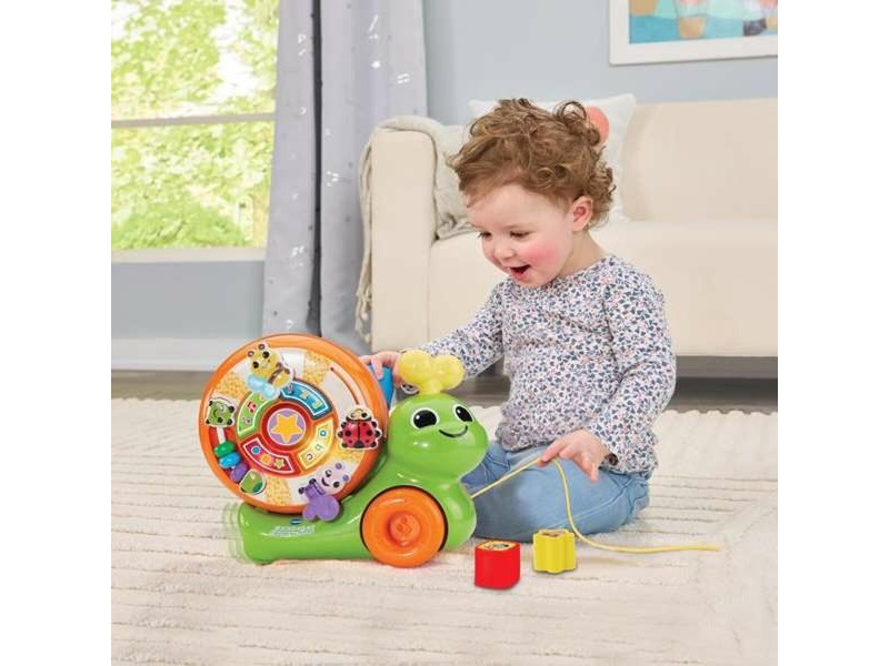 Играчка за дърпане Vtech Caracol