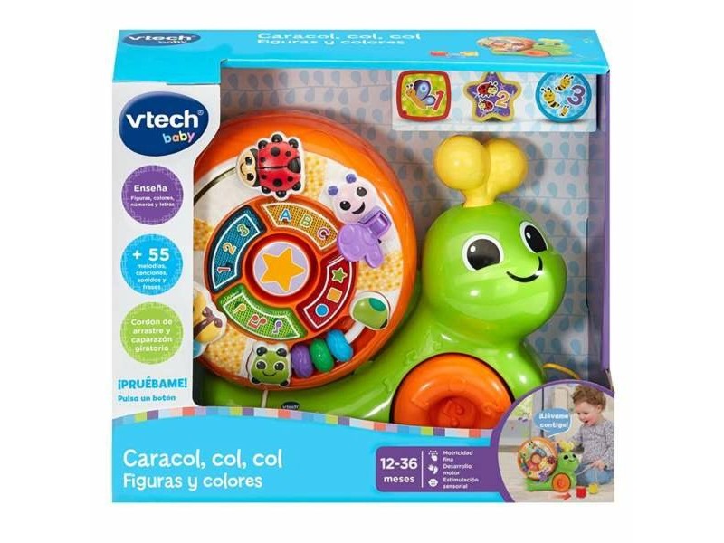 Играчка за дърпане Vtech Caracol