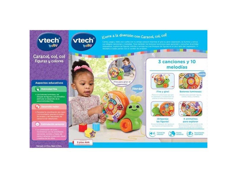 Играчка за дърпане Vtech Caracol
