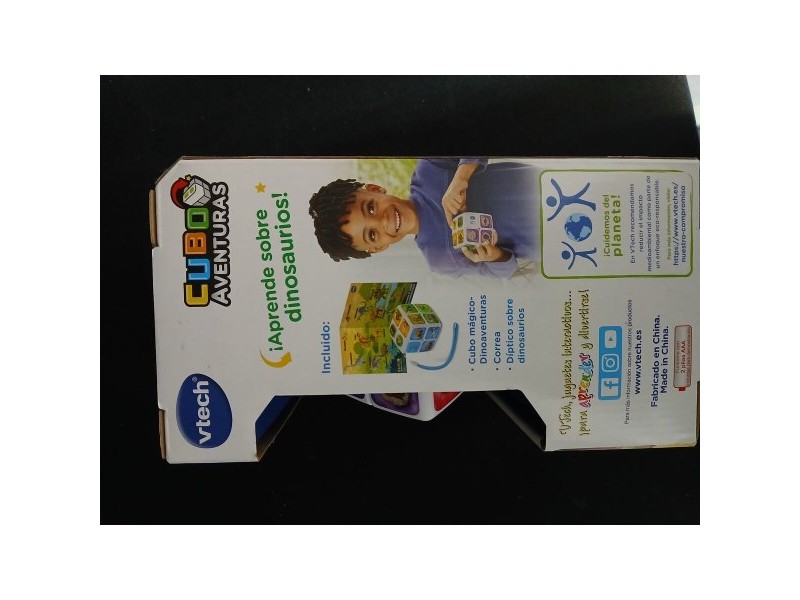Кубче на Рубик Vtech Dinoadventures 11,5 x 11,5 x 21,6 cm