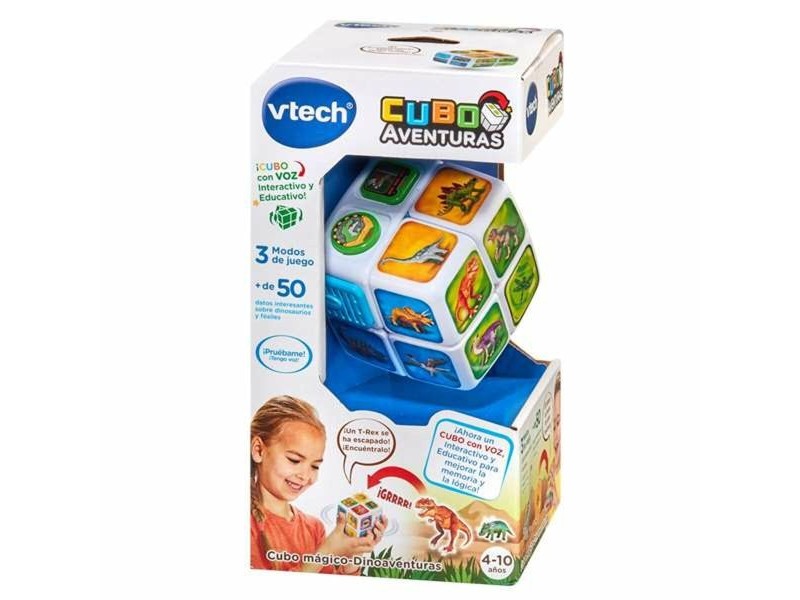 Кубче на Рубик Vtech Dinoadventures 11,5 x 11,5 x 21,6 cm