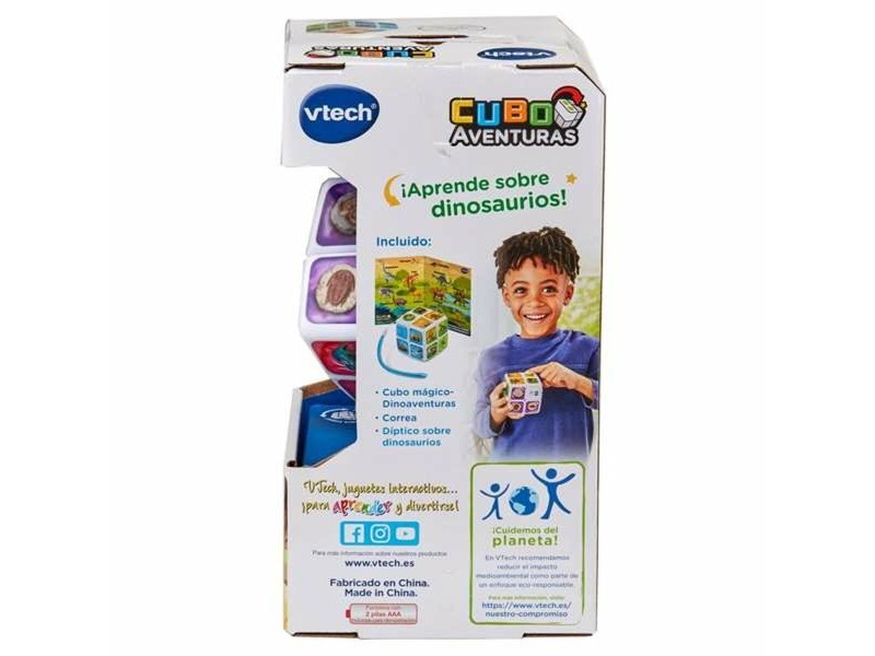 Кубче на Рубик Vtech Dinoadventures 11,5 x 11,5 x 21,6 cm