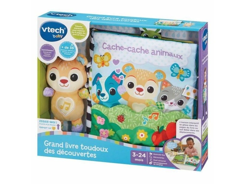 Музикална Играчка Vtech Baby Big Toudoux Book of Discoveries
