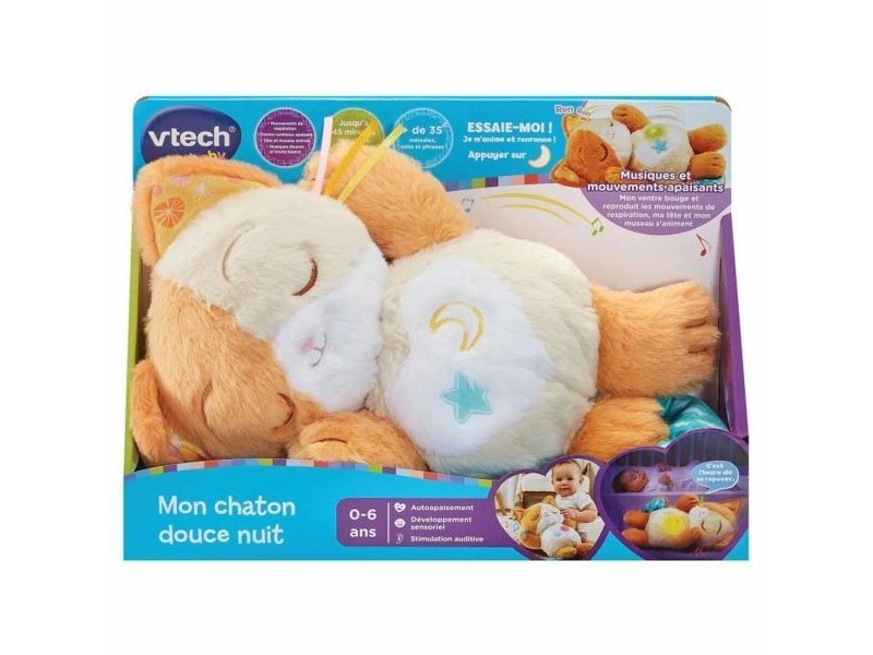 Музикална Играчка Vtech Baby My Kitten Sweet Night