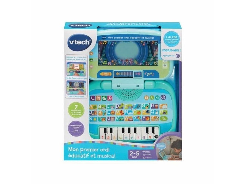 Образователна игра Vtech Baby MI PRIMERA COMPUTADORA EDUCATIVA Y MUSICAL френски Образователна игра Vtech Baby MI PRIMERA COMPUTADORA EDUCATIVA Y MUSICAL френски