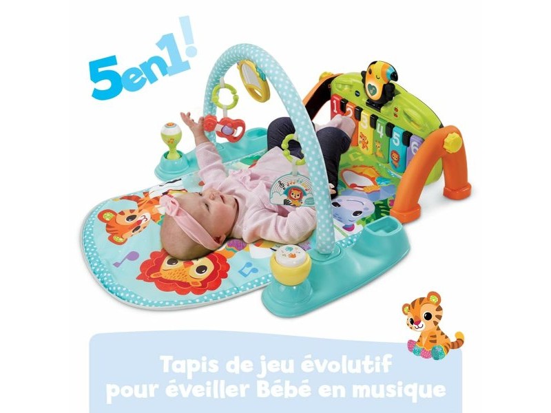 Подложка за игра Vtech Baby Tap Tap Картон Пластмаса Пиано