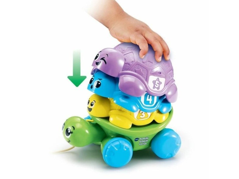 Образователна игра Vtech Baby Famille Empilo Tortue (FR)