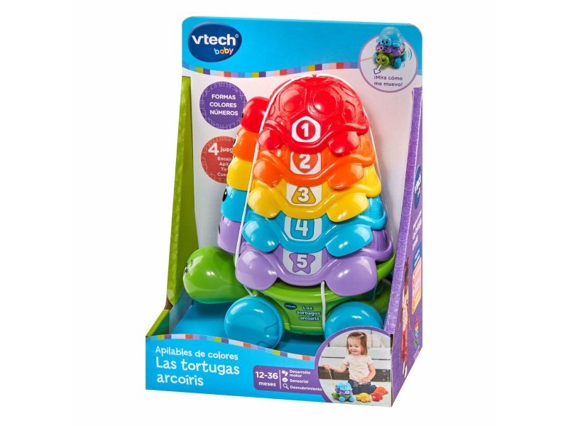 Бебешка играчка Vtech 17,5 x 11,5 x 24 cm Костенурка Дъга