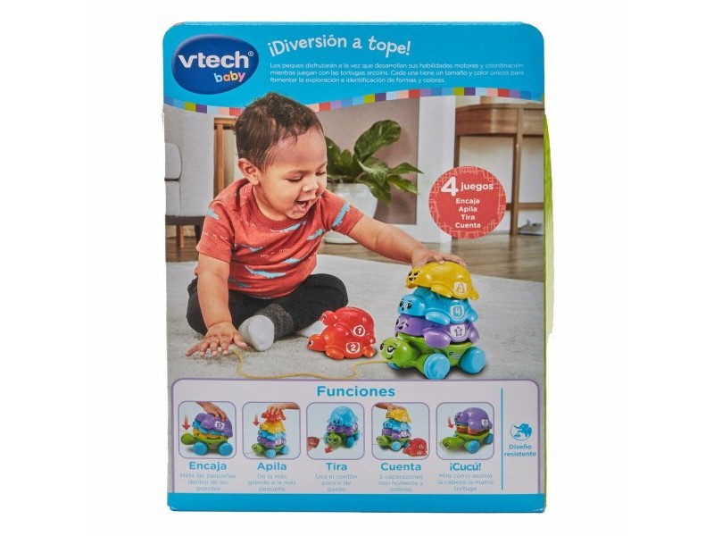 Бебешка играчка Vtech 17,5 x 11,5 x 24 cm Костенурка Дъга