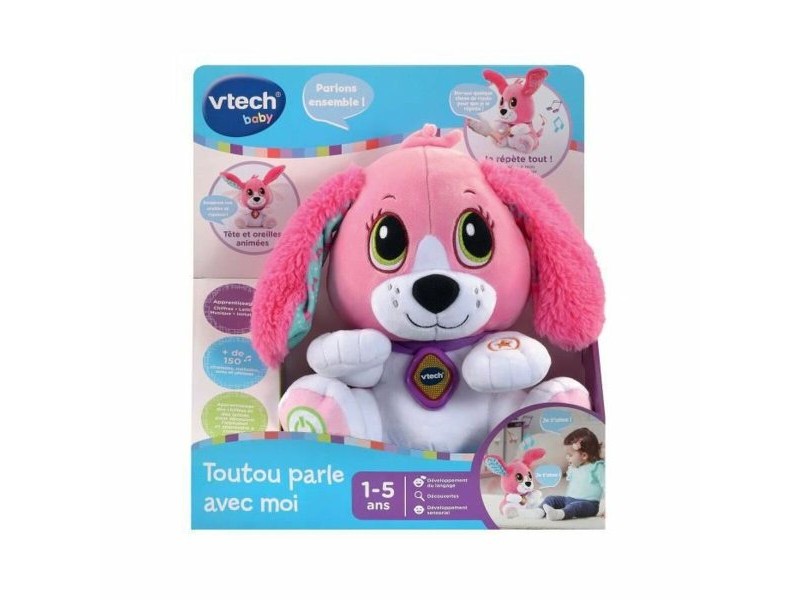 Мека играчка със звук Vtech Baby Doggie Talk to me (FR) Куче
