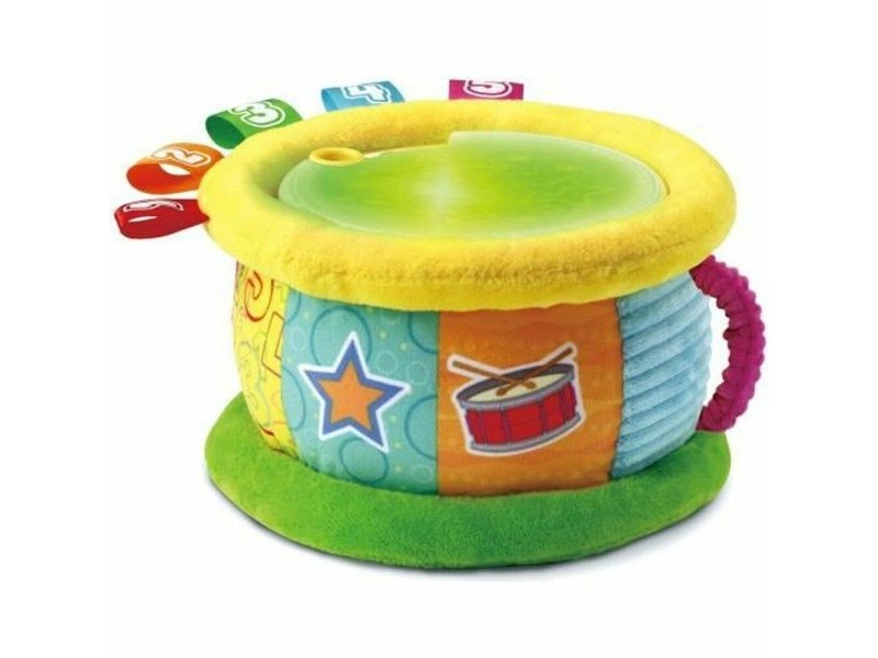 Барабан Vtech Baby Tambour Lumi Magique (FR) Пластмаса (1 Части)