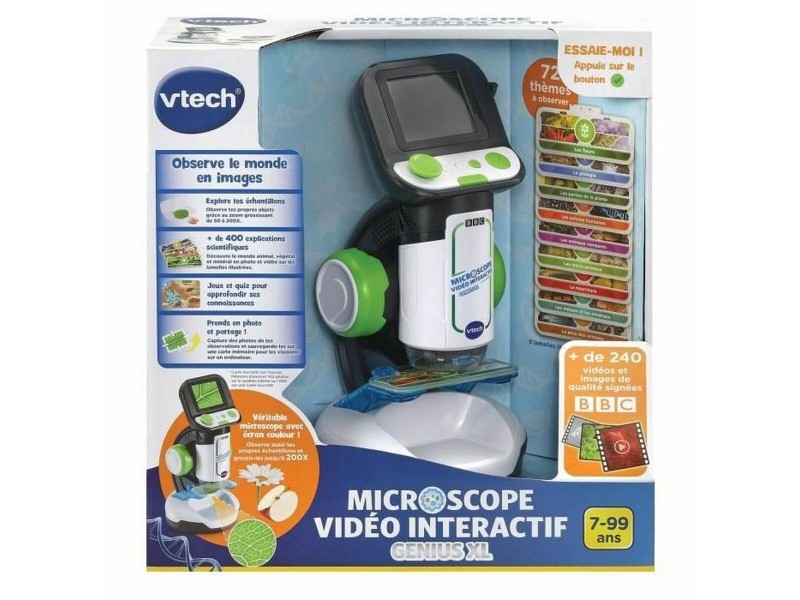 Микроскоп Vtech Genius XL Видео