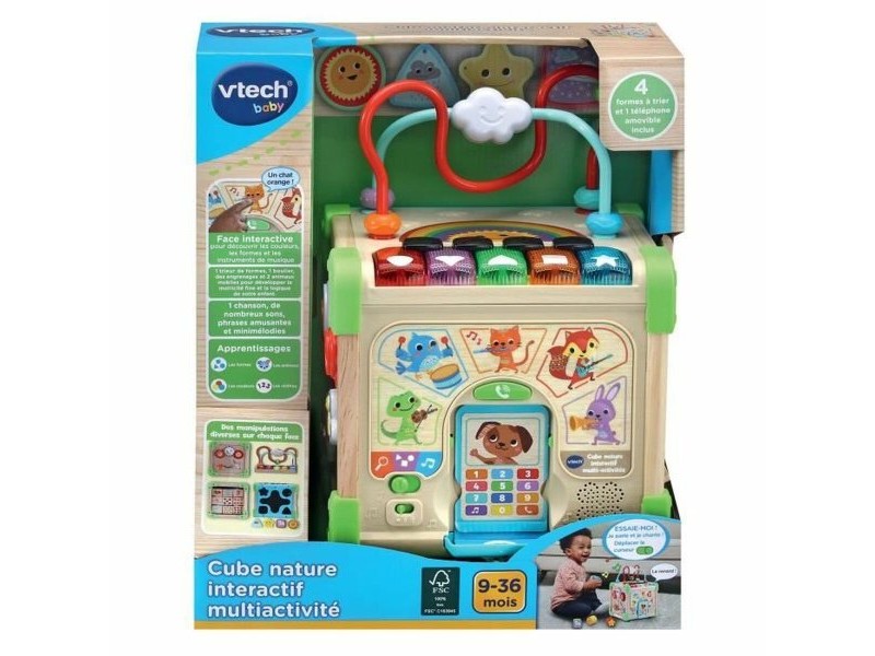 Център за дейности Vtech Baby 80-617105 Кафяв Многоцветен
