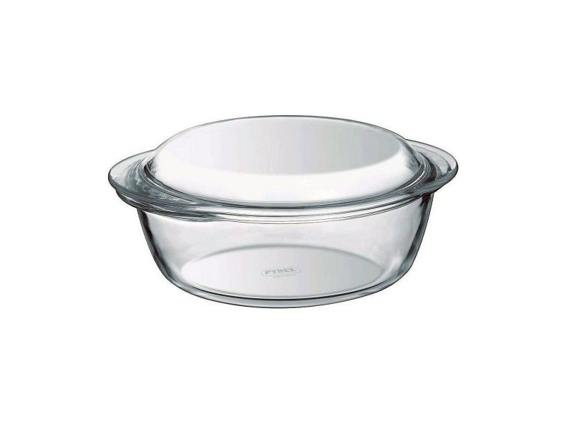 Касерола с Капак Pyrex Essentials 23 x 11 x 27 cm Прозрачен Cтъкло 32 L