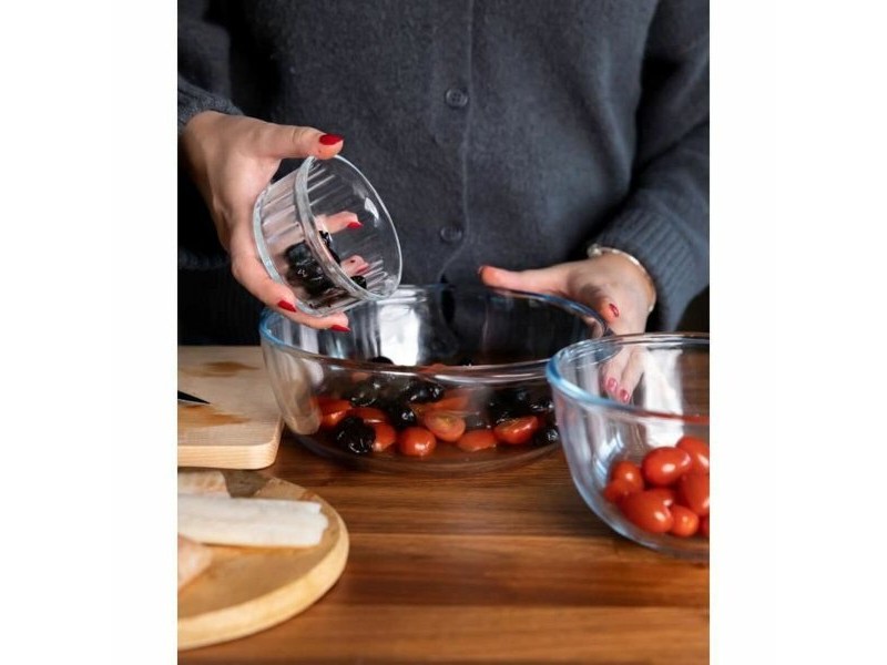 Касерола с Капак Pyrex Essentials 23 x 11 x 27 cm Прозрачен Cтъкло 32 L
