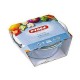 Касерола с Капак Pyrex 1,4 L 18 x 9 x 21 cm Бял Прозрачен Cтъкло