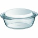Касерола с Капак Pyrex 1,4 L 18 x 9 x 21 cm Бял Прозрачен Cтъкло