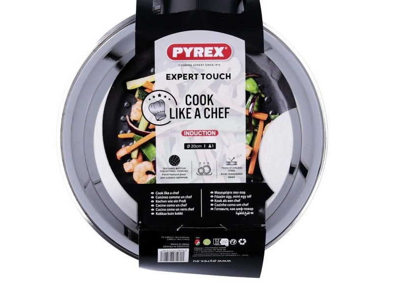 Оребрен Тиган Pyrex Expert Метал Бакелит 49 x 30 x 10 cm
