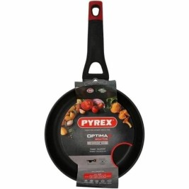 Тиган Pyrex Черен Алуминий Ø 22 cm