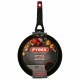Тиган Pyrex Черен Неръждаема стомана Алуминий Ø 28 cm