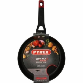 Тиган Pyrex Черен Неръждаема стомана Алуминий Ø 28 cm