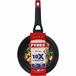 Тиган Pyrex Черен Червен Алуминий
