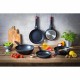 Тиган Pyrex Черен Алуминий