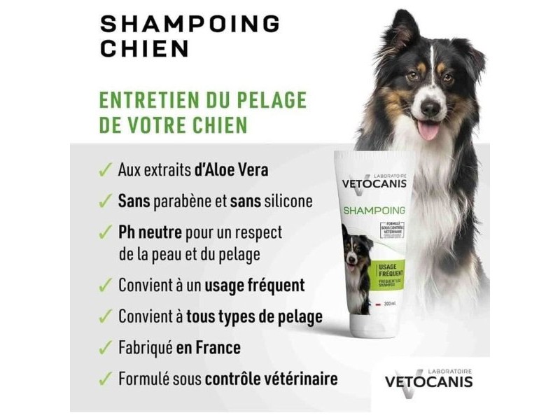 Шампоан за домашни любимци Vetocanis Бял 300 ml