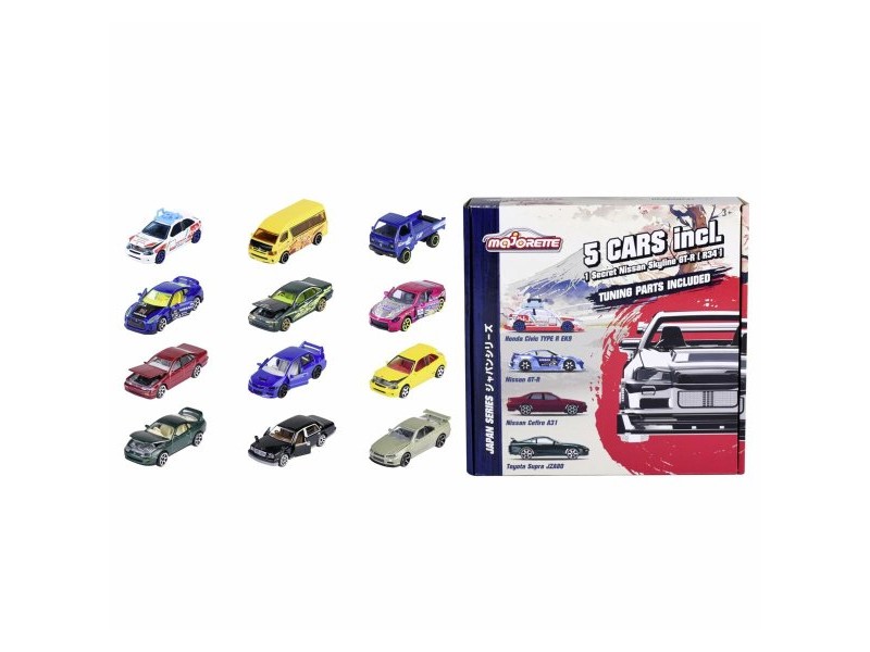 Playset Majorette Japan Bonus Series Box Set