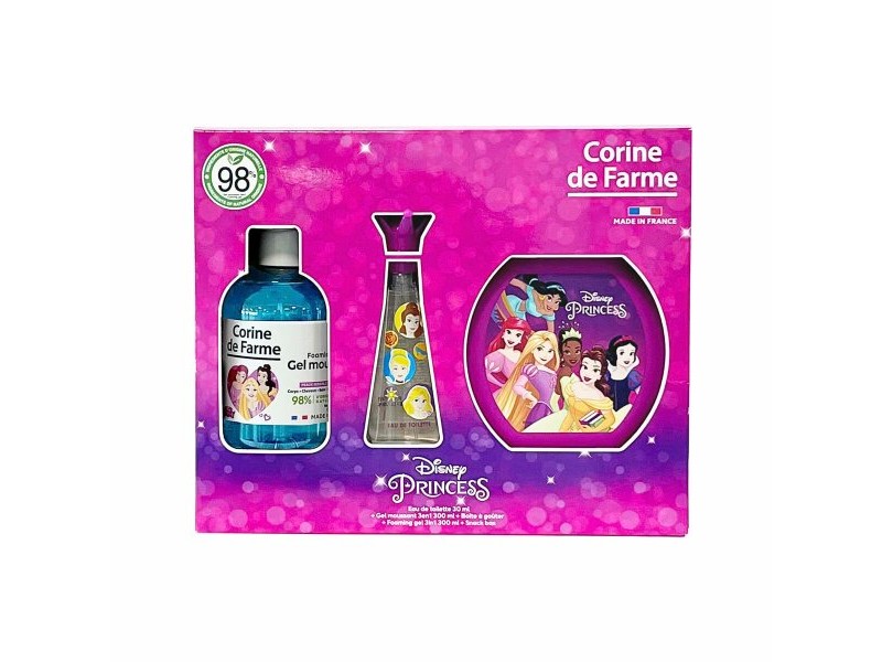 Детски парфюм Corine de Farme Princess 30 EDT 300 ml 3 Части