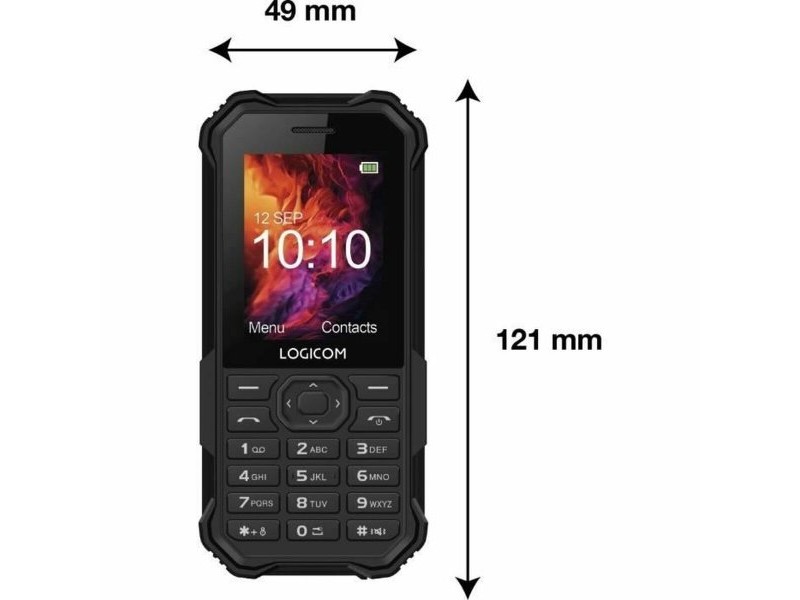 Мобилен телефон Logicom XTREM_40_BK 2,4