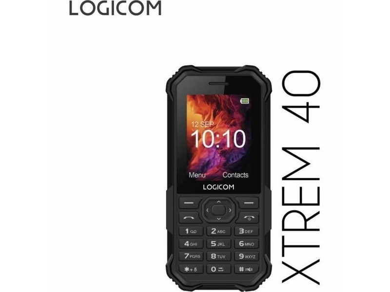 Мобилен телефон Logicom XTREM_40_BK 2,4