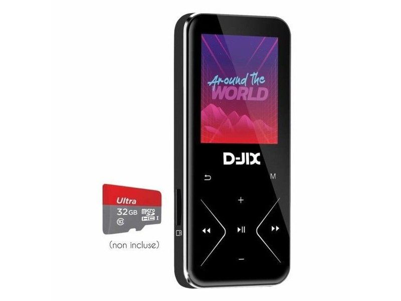 MP4 плейър Logicom M500 8 GB Bluetooth 4.2 Черен