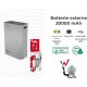 Powerbank Wonder Wonder WX20 Сребрист 20000 mAh