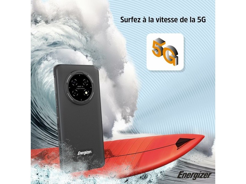 Мобилен телефон за по-възрастни хора Energizer H67GEU Octa Core 4 GB RAM 128 GB Черен 6,78