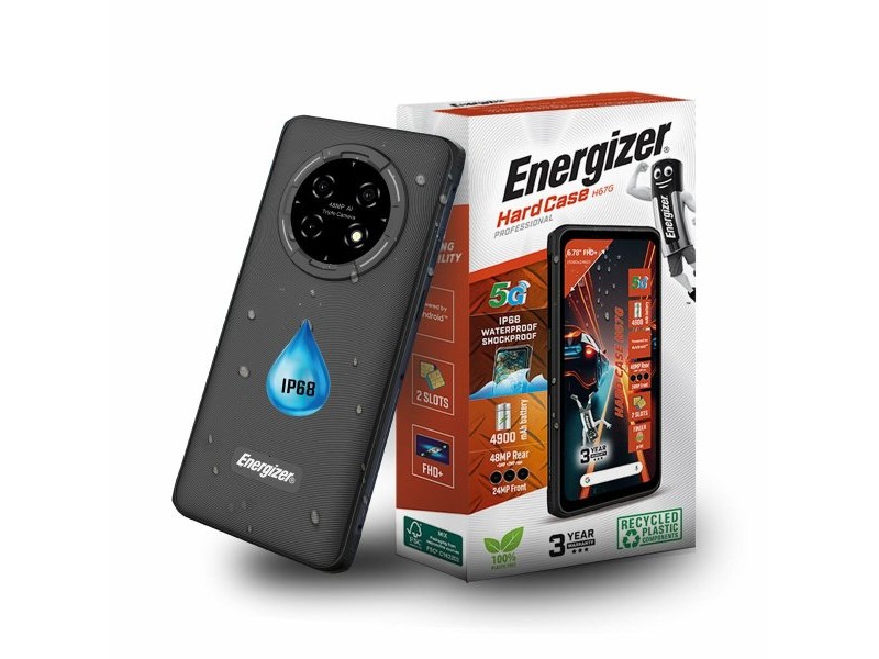 Мобилен телефон за по-възрастни хора Energizer H67GEU Octa Core 4 GB RAM 128 GB Черен 6,78